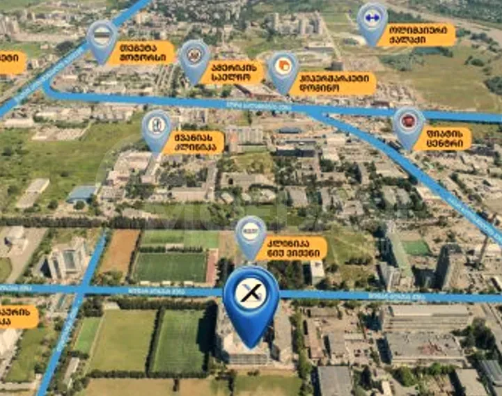 Продам 3-комн. квартиру 92м² 7/19 эт. Тбилиси - изображение 3