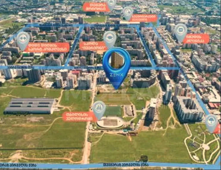 Apartments For Sale two-room 63м² 8/21 floor Tbilisi - photo 4