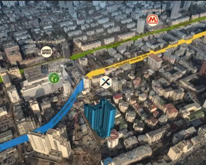 იყიდება 3 ოთახიანი ბინას 84მ² 7/31 სართ თბილისი - photo 8