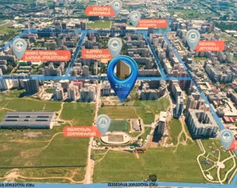 იყიდება 3 ოთახიანი ბინას 82.9მ² 8/21 სართ თბილისი - photo 3