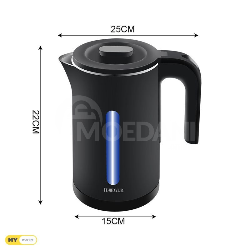 Электрический чайник HAEGER бесплатная доставка 45 минут PICCO●pico Тбилиси - изображение 2