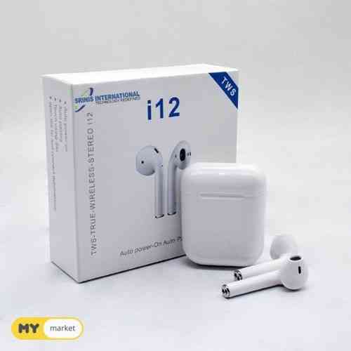 ბლუთუზ ყურსასმენები I12 TWS უფასო მიწოდება 45წთ PICCO●პიკო თბილისი