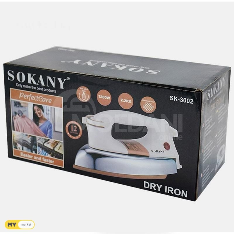 Паровой утюг SOKANY бесплатная доставка 45 минут PICCO●pico Тбилиси - изображение 3