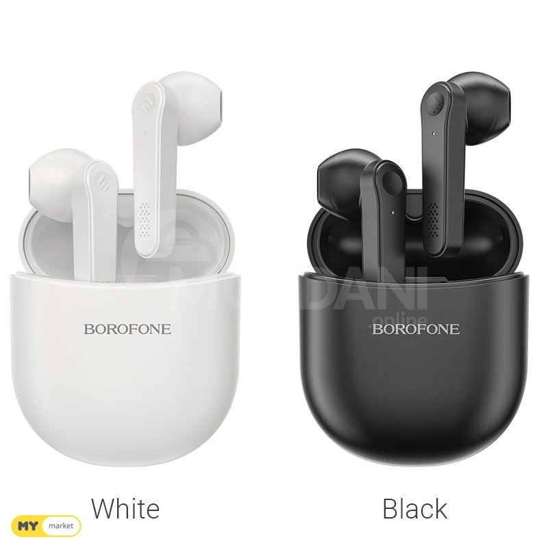 Bluetooth-наушники BOROFONE бесплатная доставка 45 минут PICCO● pico Тбилиси - изображение 1