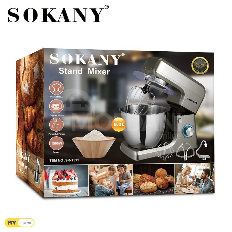 Тотал миксер SOKANY бесплатная доставка 45 мин PICCO● пико Тбилиси - изображение 4