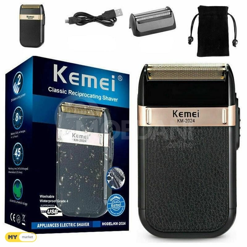 წვერსაპარსი KEMEI უფასო მიწოდება 45წთ PICCO●პიკო თბილისი - photo 1