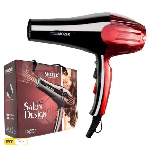 თმის საშრობი ფენი MOZER უფასო მიწოდება 45წთ PICCO●პიკო თბილისი - photo 1