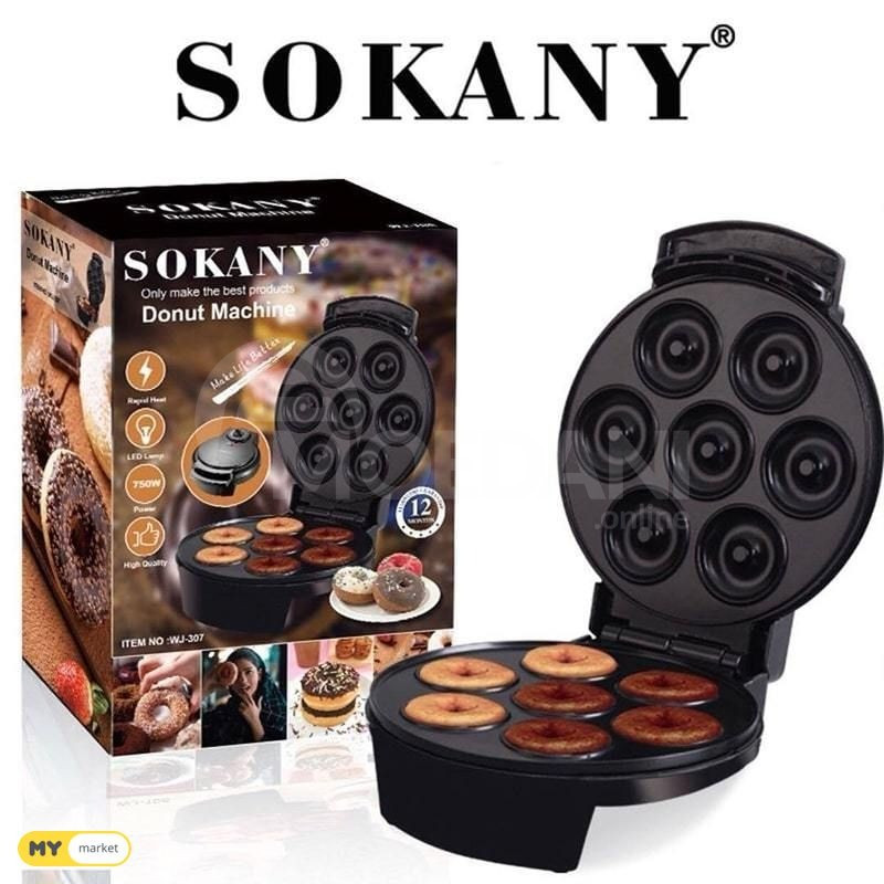 Пончиковая машина SOKANY Бесплатная доставка 45 мин PICCO●pi Тбилиси - изображение 2