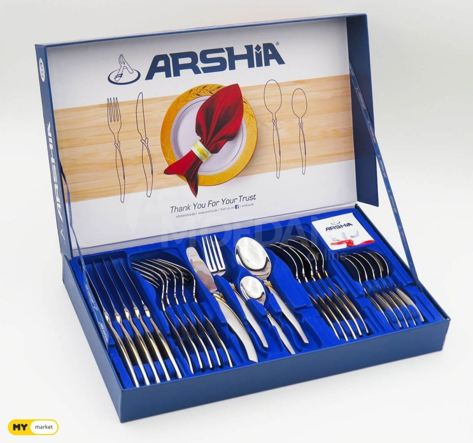 Cutlery set ARSHIA free delivery 45min PICCO●pico Tbilisi - photo 1