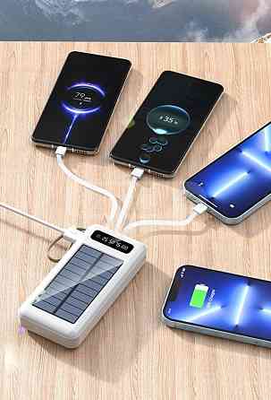 პორტატული დამტენი მზით Power bank solar თბილისი