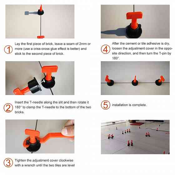 Tile-metal studs are reusable Tbilisi