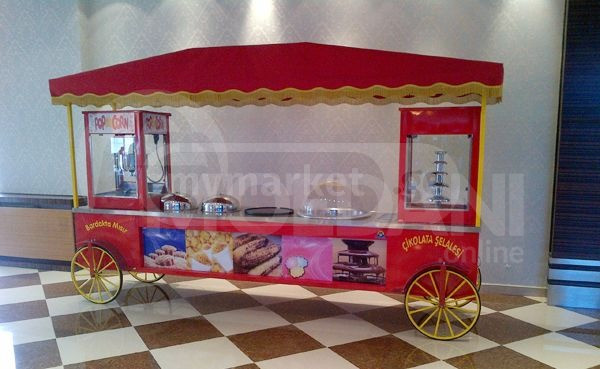 ბატიბუტი (პოპკორნი) ბამბის ნაყინი დანადგარები თბილისი - photo 1