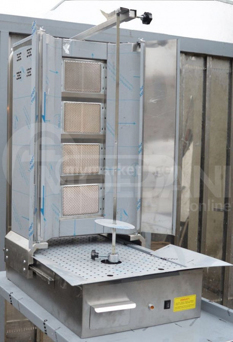 შაურმის აპარატი გაზზე ქვედა ძეავით ასევე დენზე ქვედა ძრავით თბილისი - photo 3