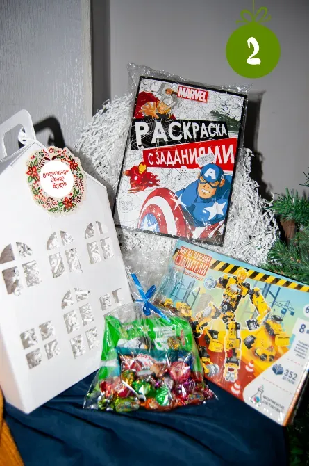 Სასაჩუქრე ნაკრები სამშენებლო კომპლექტი "მშენებლები" + მარველის საღებარი წიგნი Тбилиси - изображение 1