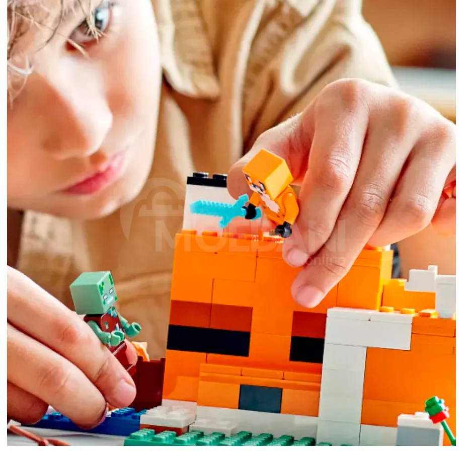 Სასაჩუქრე ნაკრები სამშენებლო კომპლექტი ბავშვებისთვის fox hole minecraft spiderman подарочный набор Тбилиси - изображение 4