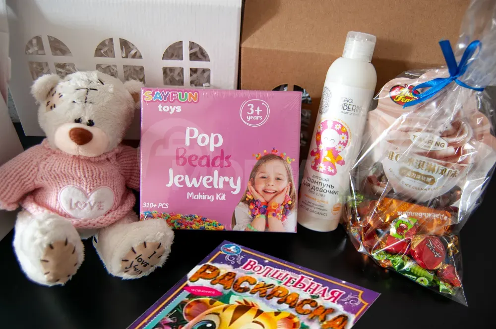 Სამკაულების დიზაინერი გოგონებისთვის საბავშვო საჩუქრების ნაკრები подарочный набор Тбилиси - изображение 1