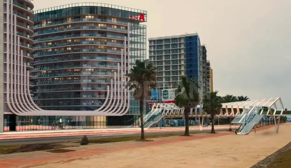 Apartments For Sale two-room 47м² 4/18 floor Batumi - photo 1