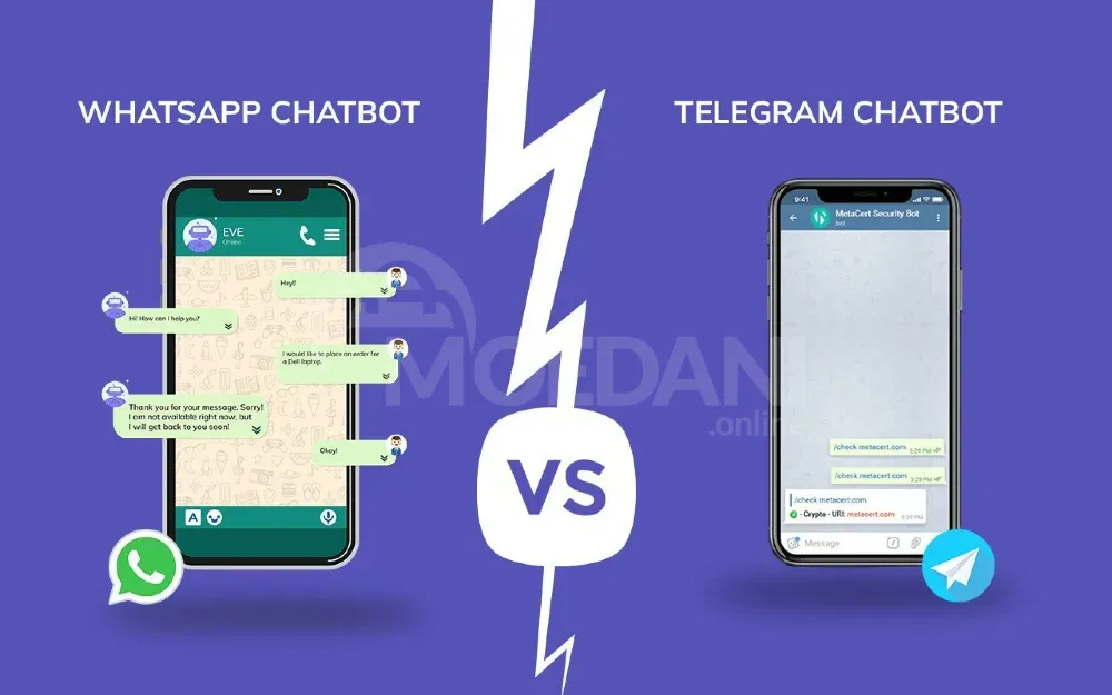 Making a Telegram / WhatsApp chat bot Tbilisi - photo 1