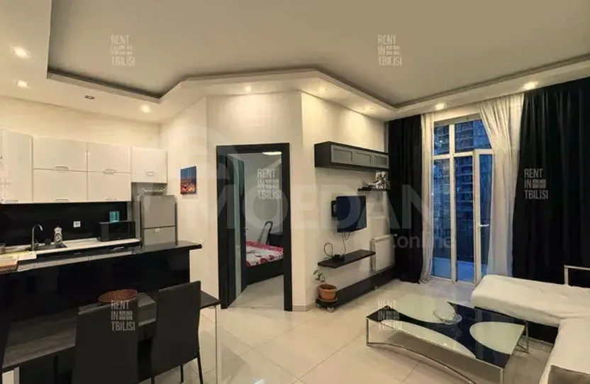 ქირავდება 2 ოთახიანი ბინა 55მ² 5/12 სართ თბილისი - photo 2