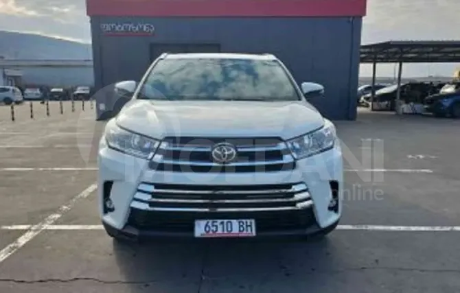 Toyota Highlander 2017 თბილისი - photo 1