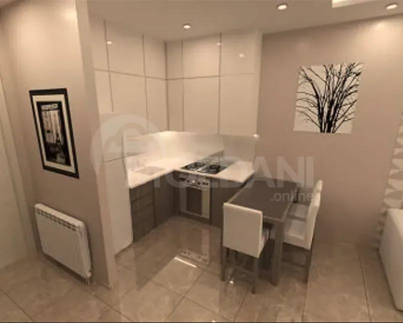 Short Term Rentals two-room 40m² 9/14 floor Kutaisi - photo 1