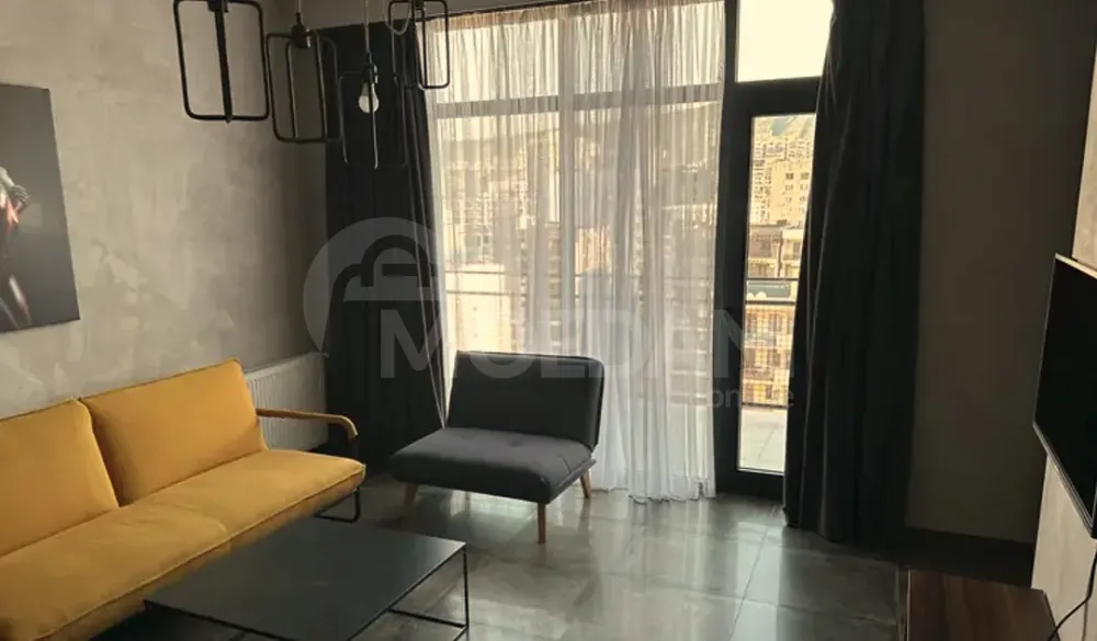 ქირავდება 2 ოთახიანი ბინა 50მ² 12/12 სართ თბილისი - photo 1