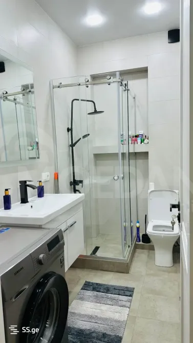 ქირავდება 2 ოთახიანი ბინა 55მ² 8/9 სართ თბილისი - photo 2