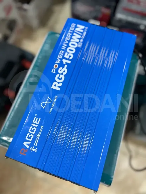 Დენის ინვერტორი 1500 ვ ინვერტორი ან გადამყვანის ძაბვა 12 ვ-დან 220 ვ-მდე Батуми - изображение 2