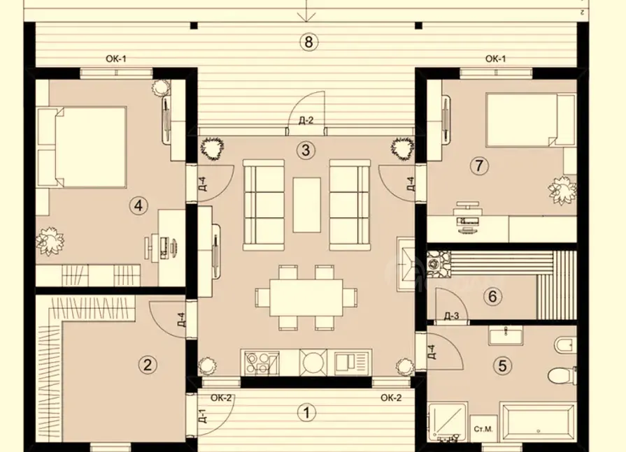 სახლი 137м² ბათუმი - photo 11