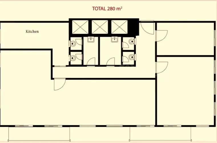 Ქირავდება საოფისე კომერციული ფართი ვერაზე თბილისი - photo 3