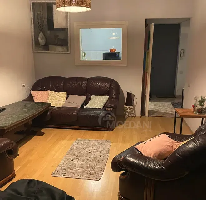 ქირავდება 2 ოთახიანი ბინა 50მ² 6/12 სართ თბილისი - photo 1