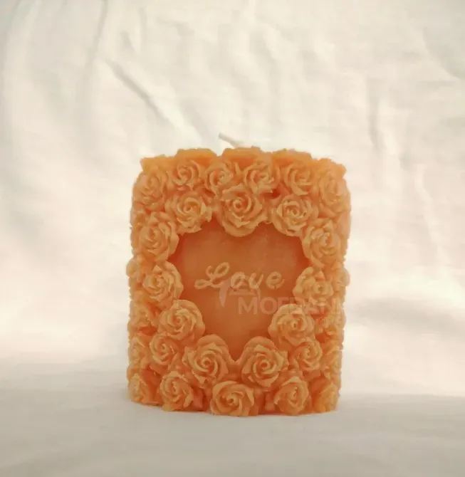 Свеча ручной работы Любовь на продажу Тбилиси - изображение 3