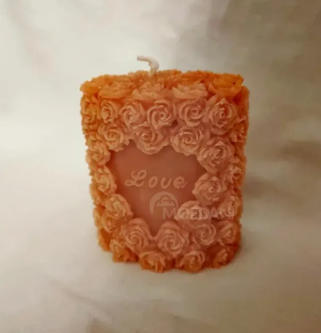 Свеча ручной работы Любовь на продажу Тбилиси - изображение 2