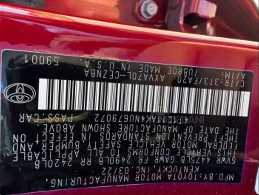 Toyota Camry 2.5L 2022 თბილისი - photo 8