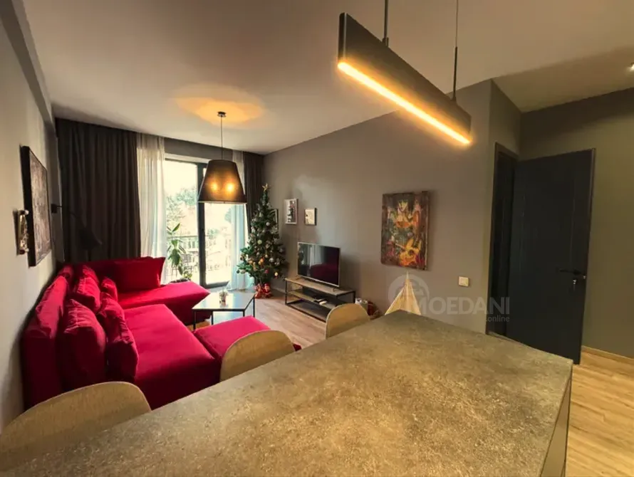 ქირავდება 2 ოთახიანი ბინა 56მ² 9/17 სართ თბილისი - photo 2