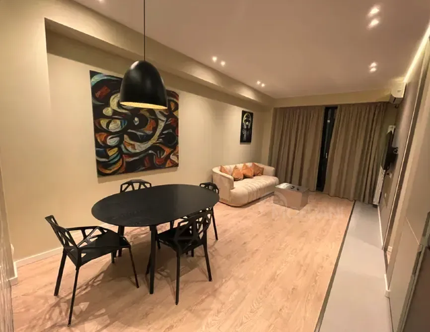 ქირავდება 2 ოთახიანი ბინა 60მ² 11/20 სართ თბილისი - photo 1