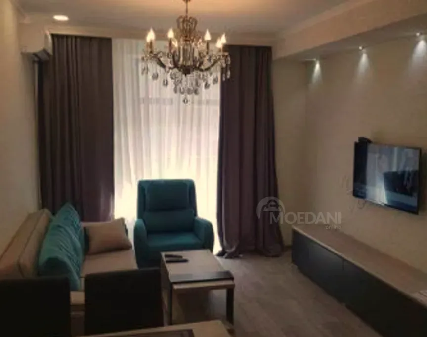 ქირავდება 2 ოთახიანი ბინა 58მ² 6/22 სართ თბილისი - photo 1