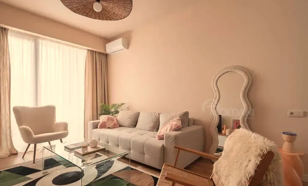 ქირავდება 2 ოთახიანი ბინა 60მ² 8/16 სართ თბილისი - photo 7