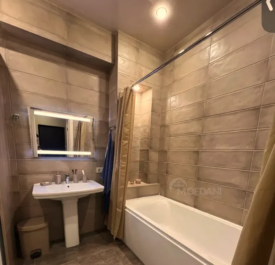 ქირავდება 2 ოთახიანი ბინა 60მ² 18/21 სართ თბილისი - photo 6