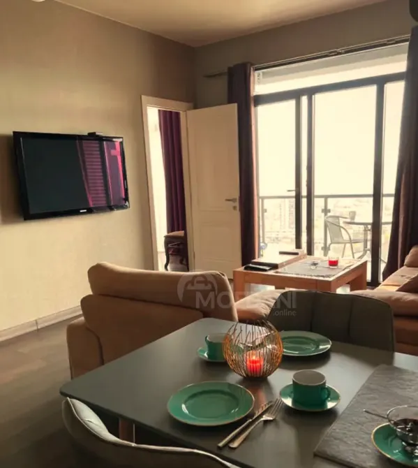 ქირავდება 2 ოთახიანი ბინა 60მ² 18/21 სართ თბილისი - photo 2