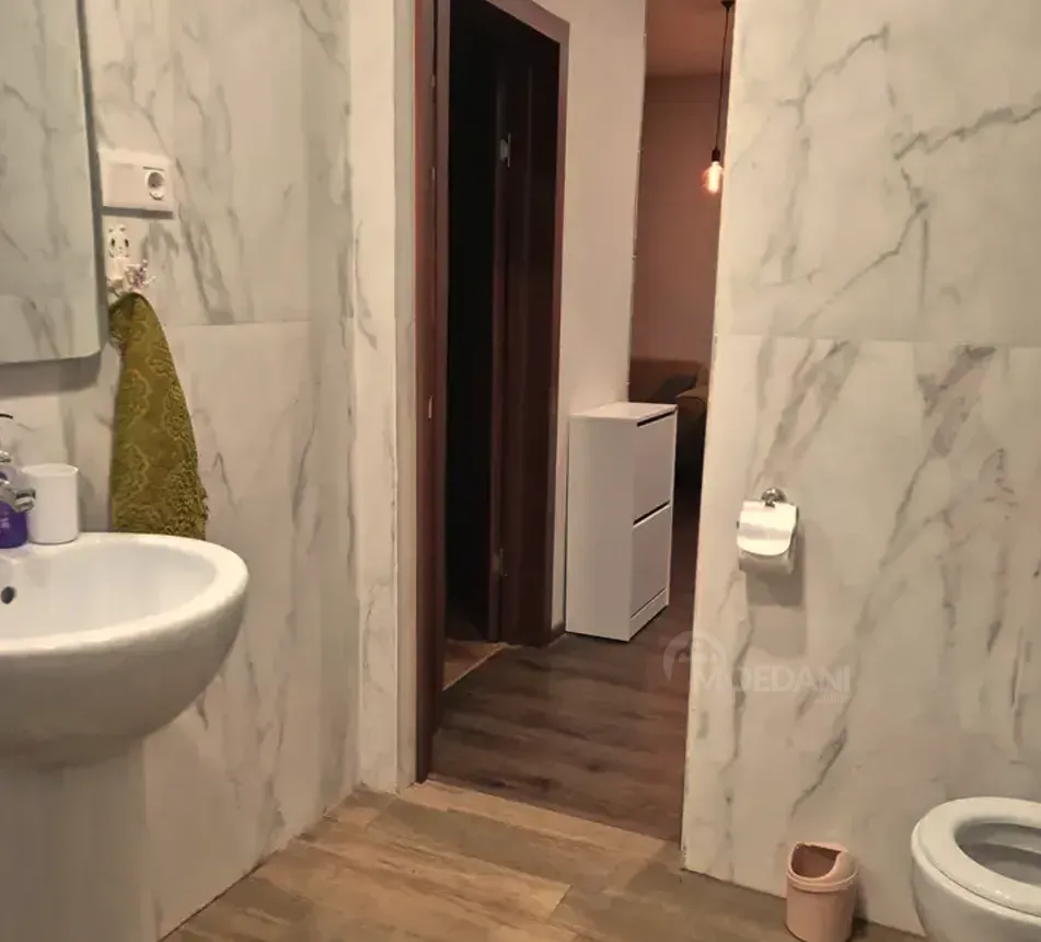 ქირავდება 2 ოთახიანი ბინა 50მ² 1/12 სართ თბილისი - photo 11