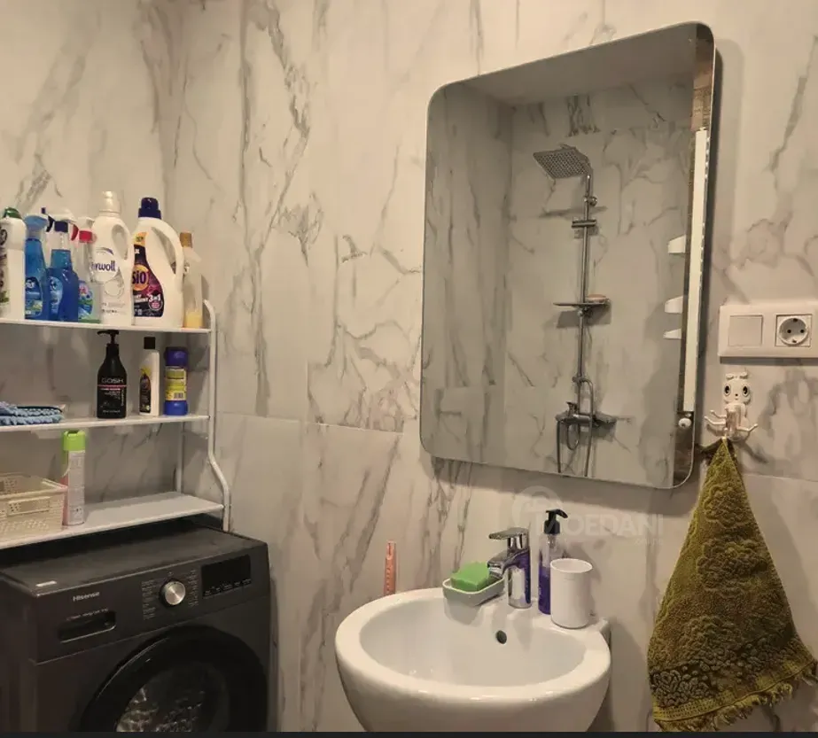 ქირავდება 2 ოთახიანი ბინა 50მ² 1/12 სართ თბილისი - photo 7