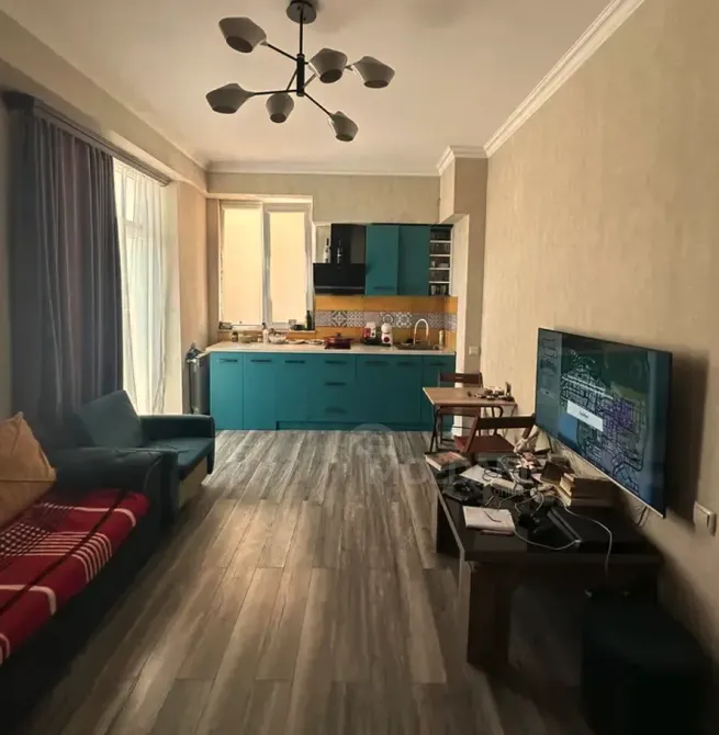 ქირავდება 2 ოთახიანი ბინა 55მ² 13/20 სართ თბილისი - photo 2