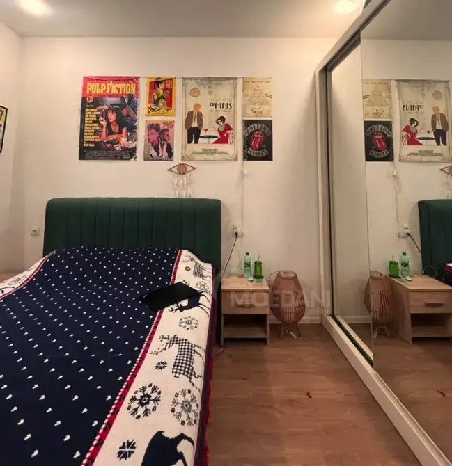 ქირავდება 2 ოთახიანი ბინა 50მ² 5/6 სართ თბილისი - photo 1