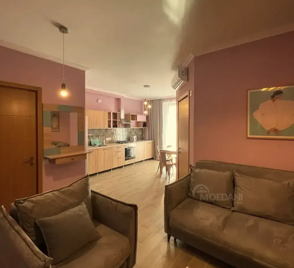 ქირავდება 2 ოთახიანი ბინა 55მ² 9/11 სართ თბილისი - photo 4