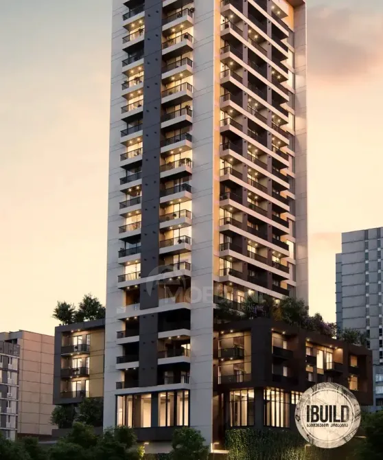 ქირავდება 1 ოთახიანი ბინა 39.3მ² 15/16 სართ თბილისი - photo 7