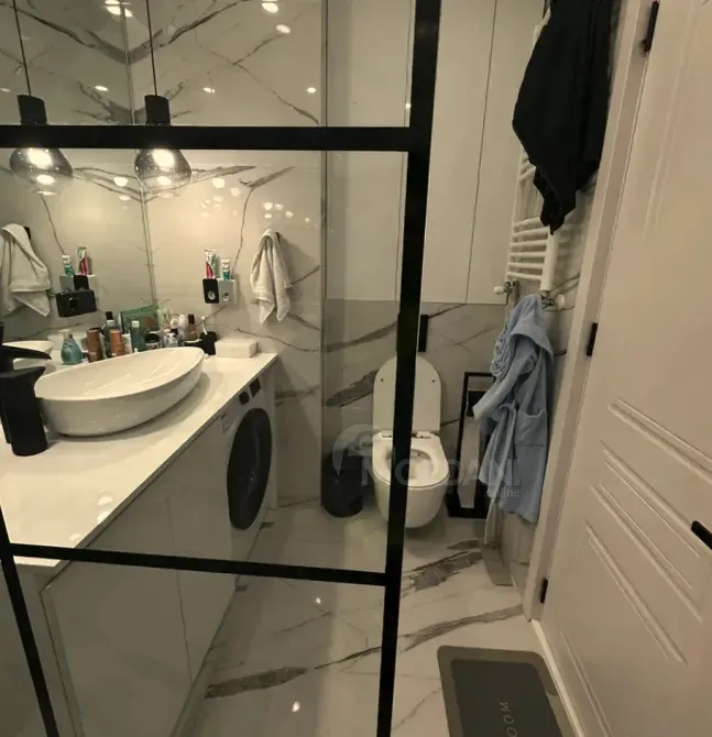 ქირავდება 2 ოთახიანი ბინა 55მ² 5/6 სართ თბილისი - photo 9