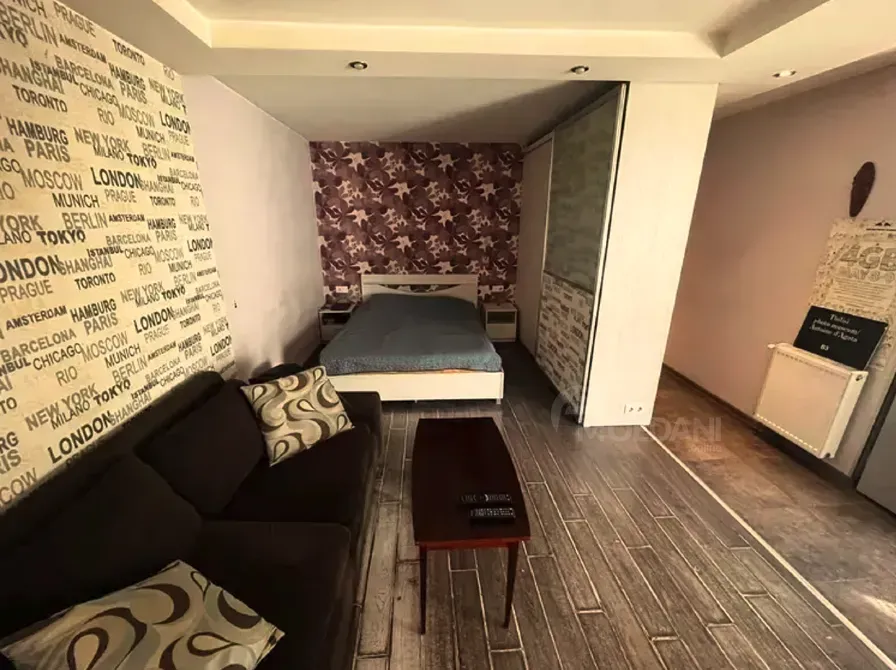 ქირავდება 1 ოთახიანი ბინა 40მ² 5/8 სართ თბილისი - photo 1