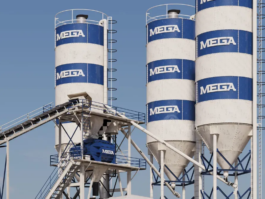 Бетонный завод 90 м³ Двухвальный смеситель (Италия) Тбилиси - изображение 3