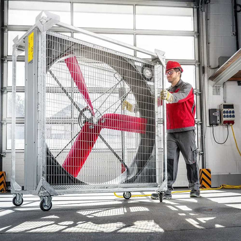 Вытяжной вентилятор 45000 м³/ч Тбилиси - изображение 1